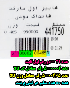 زیربــستـه بـــارکــد خــوان