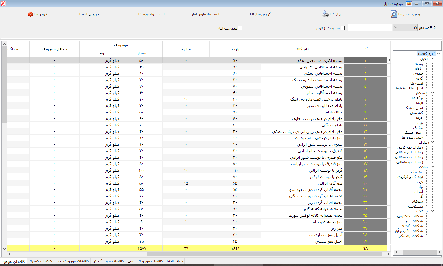نرم افزار حسابداری انبارداری